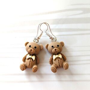 Teddy Bear Earrings